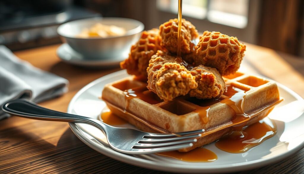 Cultural significance of chicken and waffles