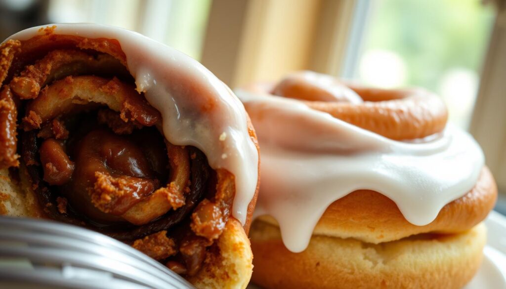 Flavor profiles of cinnamon rolls and cinnamon buns