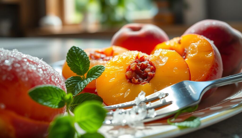 frozen peach quality
