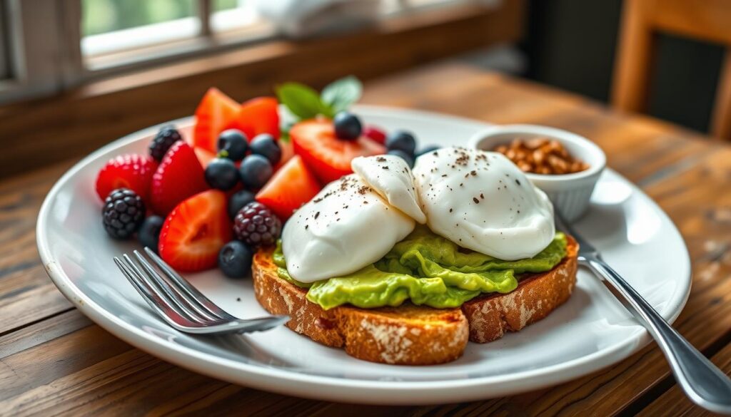 healthy breakfast ingredients